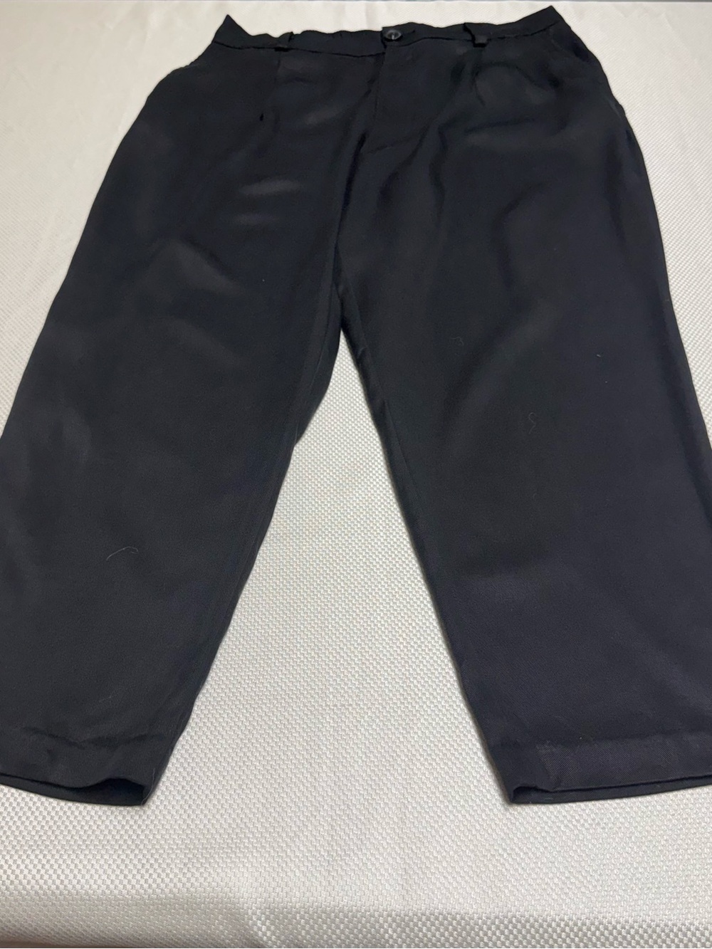 LOFT Black Cropped Dress Pants